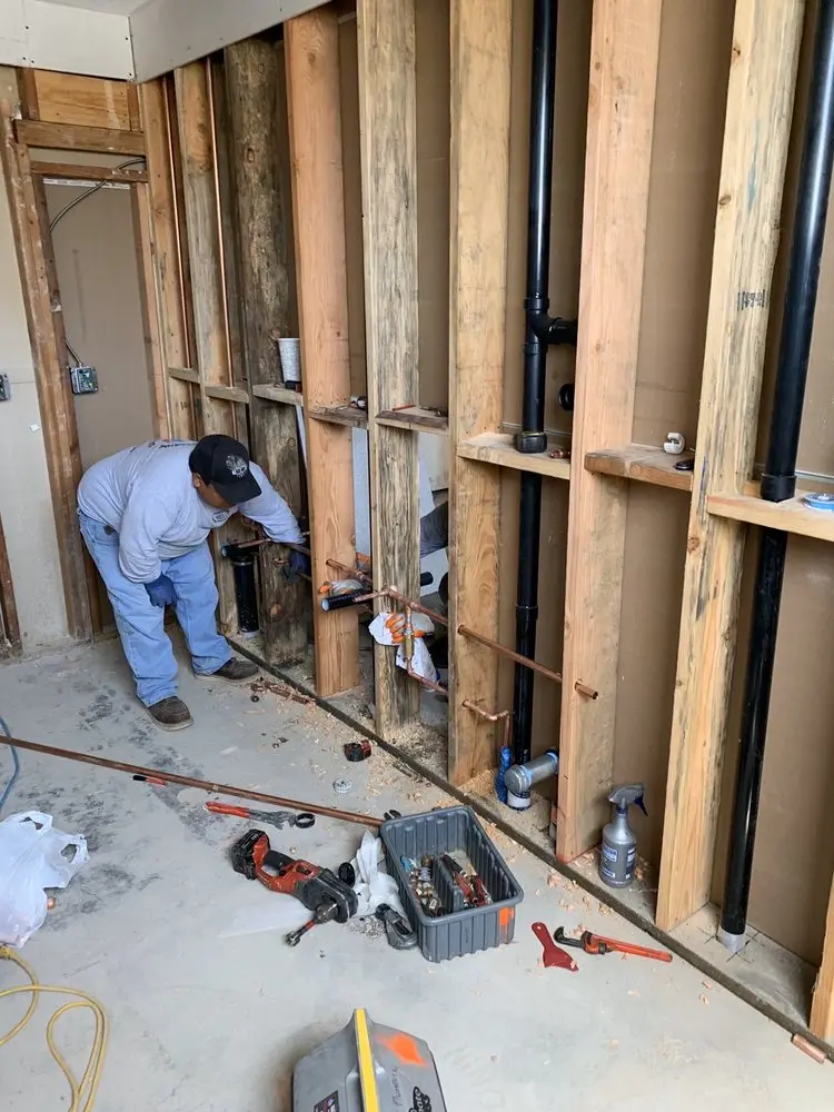 Commercial rough-in plumbing for Gas Line Repair in Streator